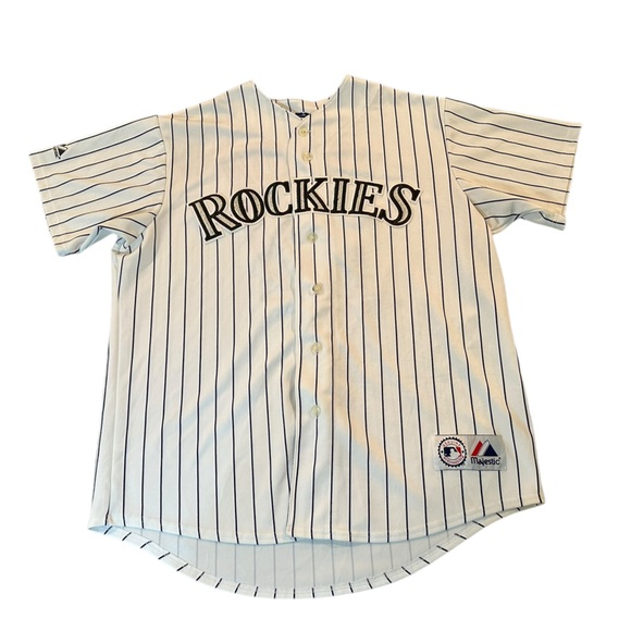 Majestic Other - Majestic Men Colorado Rockies Todd Helton Baseball Jersey Sz XL